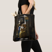 Tote Bag Johannes Vermeer - La lettre d'amour (De près)