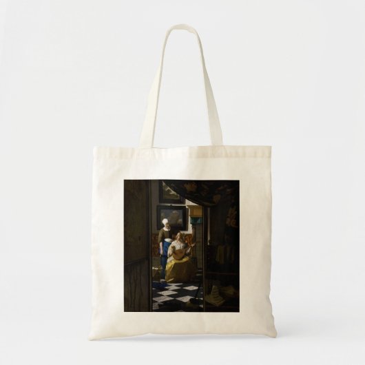 Tote Bag Johannes Vermeer - La lettre d'amour (Devant)