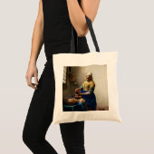 Tote Bag Johannes Vermeer - La Milkmaid (Devant (produit))