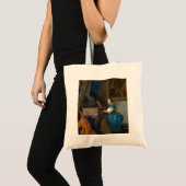 Tote Bag Johannes Vermeer - Lady assise à une virginale (Devant (produit))