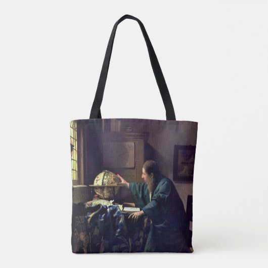 Tote Bag Johannes Vermeer - L'astronome (Dos)