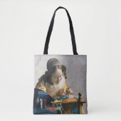 Tote Bag Johannes Vermeer - Le Lacemaker (Devant)