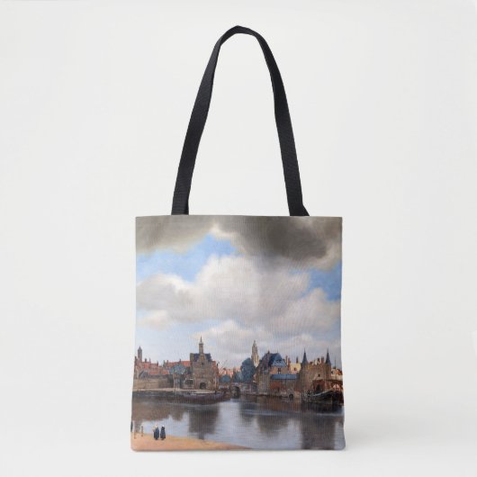 Tote Bag Johannes Vermeer - Vue de Delft (Devant)