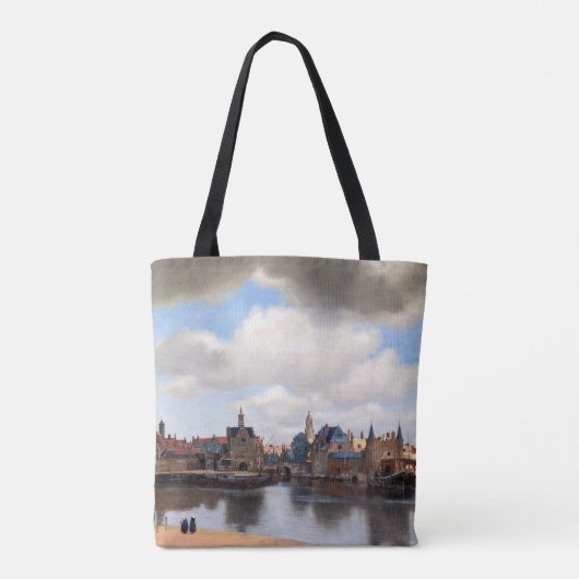 Tote Bag Johannes Vermeer - Vue de Delft (Dos)