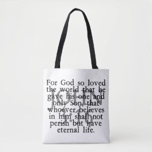 Tote Bag John 3:16
