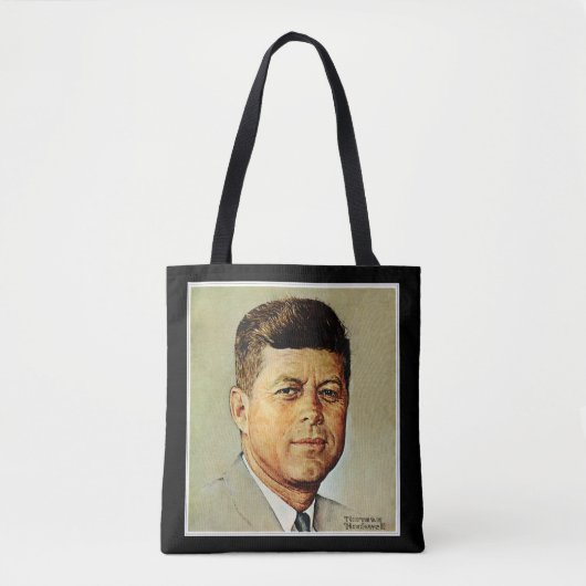 Tote Bag John F. Kennedy DANS MEMORIAM 2 (Devant)