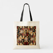 Tote Bag John Singer Sargent Collage de dames élégantes (Dos)