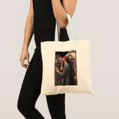 Tote Bag John William Waterhouse - L'âme du Rose (Devant (produit))
