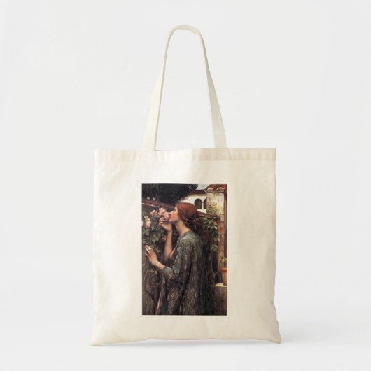 Tote Bag John William Waterhouse - L'âme du Rose (Devant)