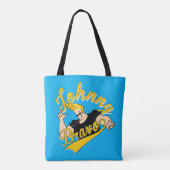 Tote Bag Johnny Bravo Athletic Graphic (Dos)