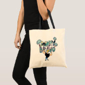 Tote Bag Johnny Bravo Palm Tree Nom (Devant (produit))