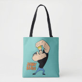 Tote Bag Johnny Bravo Picture Frame Pose (Devant)