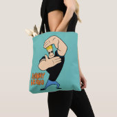 Tote Bag Johnny Bravo Picture Frame Pose (De près)