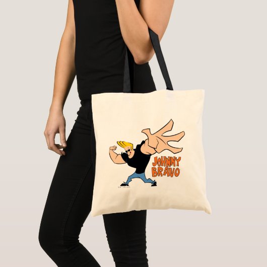 Tote Bag Johnny Bravo Pose Iconique (Devant (produit))
