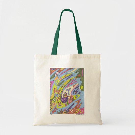Tote Bag Joie, abstraite (Devant)