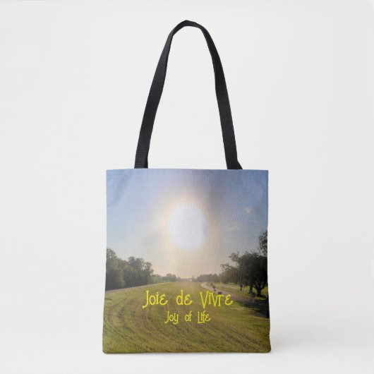 Tote Bag "Joie de la vie" (Devant)