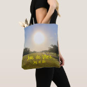 Tote Bag "Joie de la vie" (De près)