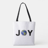 Tote Bag Joie moderne de la terre (Dos)