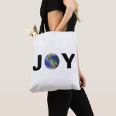 Tote Bag Joie moderne de la terre (De près)