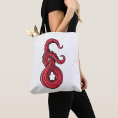 Tote Bag Joined tentacles (De près)