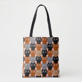 Tote Bag Joli Amoureux des chats Feline Kittens (Devant)