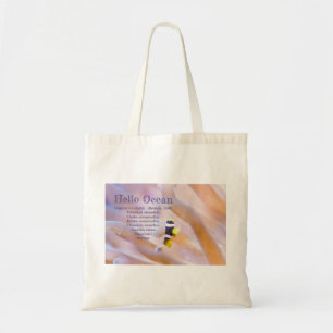 Tote Bag joli bébé anemone poisson