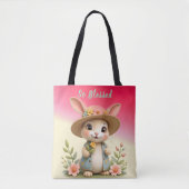Tote Bag Joli Bunny Whimsy (Devant)
