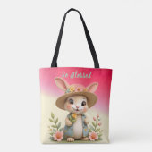 Tote Bag Joli Bunny Whimsy (Dos)