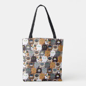 Tote Bag Joli cartable de minous (Dos)