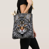 Tote Bag Joli chat Maine Coon (De près)