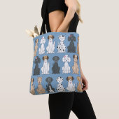 Tote Bag Joli chien animal de compagnie Whimsical Moderne S (De près)