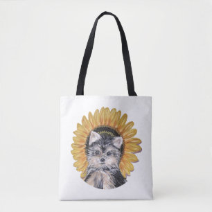 Tote Bag Joli chien Yorkshire Terrier