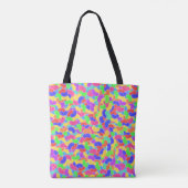 Tote Bag Joli coloré épique Jellybeans Candy Fun Design (Dos)