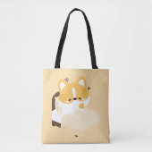 Tote Bag Joli Corgi Fatigué (Devant)