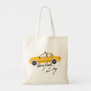 Tote Bag Joli design du taxi de New York City. NYC addict