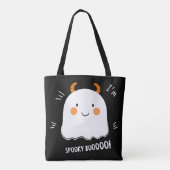 Tote Bag Joli Éffrayant Boo Demon Ghost (Dos)