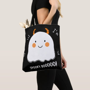 Tote Bag Joli Éffrayant Boo Demon Ghost