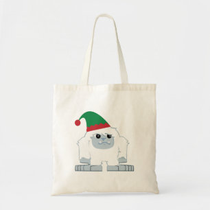 Tote Bag Joli elfe de Noël Yeti