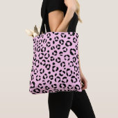 Tote Bag Joli en impression d'animal rose (De près)