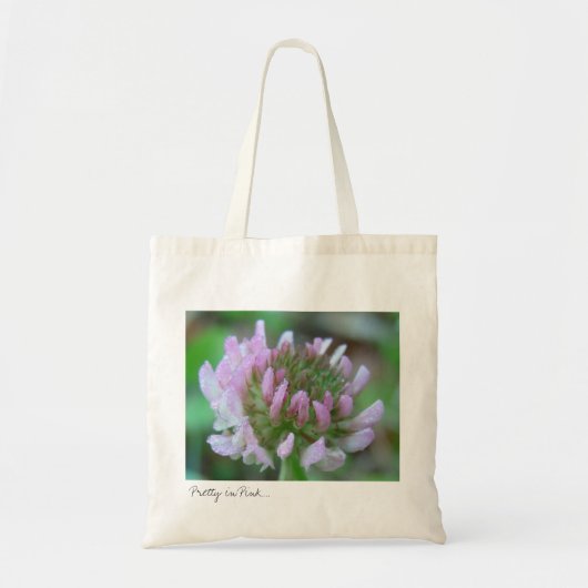 Tote Bag Joli en rose (Devant)