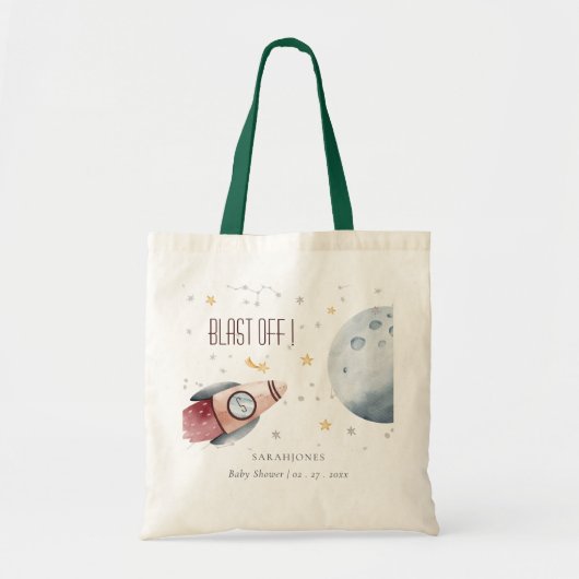 Tote Bag Joli espace extra-atmosphérique Planète étoile Bab (Devant)