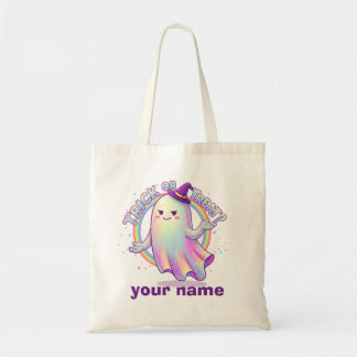 Tote Bag Joli Fantôme Holographique 6-7 Meme Trick or Treat