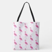 Tote Bag Joli flamants roses (Dos)