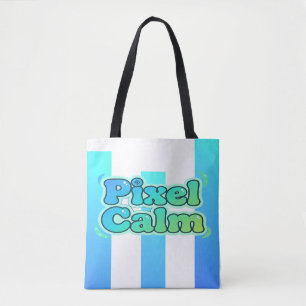 Tote Bag Joli garçon gamer anime pixel calme