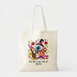 Tote Bag Joli Halloween Enfants Trick Ou Treat Bag