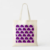 Tote Bag Joli Ladybug violet (Dos)