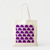 Tote Bag Joli Ladybug violet (Devant)