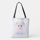 Tote Bag Joli Lama (Dos)