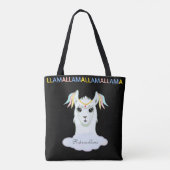 Tote Bag Joli Lama (Dos)