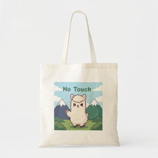 Tote Bag Joli Lama (Devant)